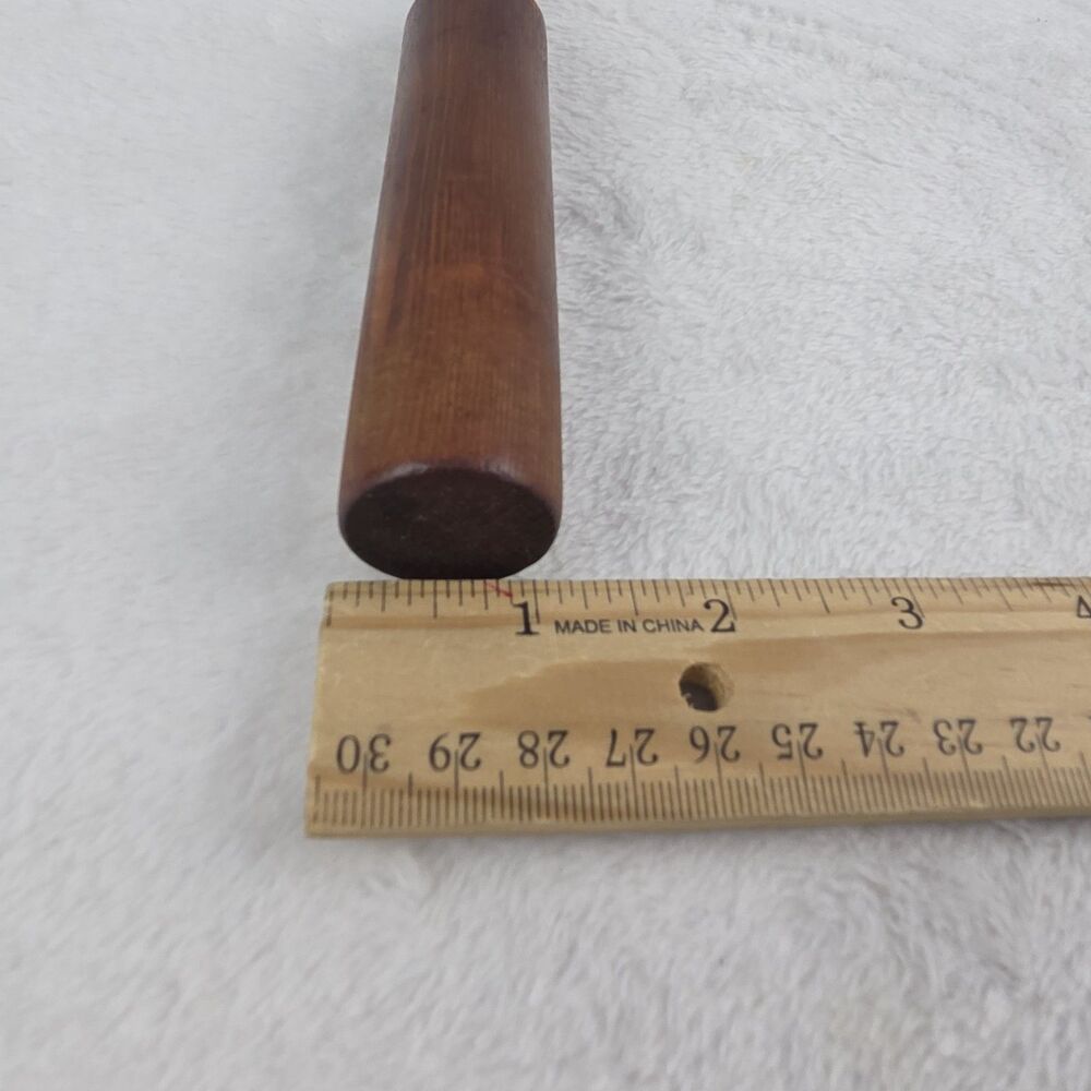 Vintage Japan Wood Handle Bottle Can Opener 8.5" Removable Head - Picture 8 of 8